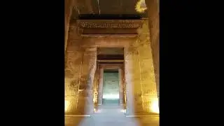 Dendera.Temple of Hathor.Small Hypostyle Hall.Sanctuary.ancient egypt history .Egypt.