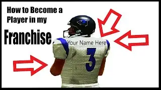How to Become a Player in my Franchise! APF 2K8