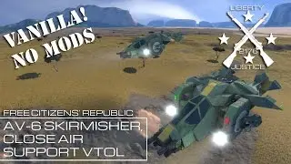 FCR AV-6 Skirmisher, Close Air Support VTOL