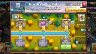 Completed Super Dragon Spotlight Event In Clash Of Clans❌