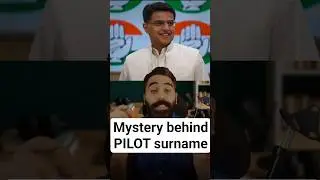 Is Sachin Pilot an actual pilot?? #congress #pilot #politics #india