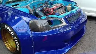 Blue Dom's .. City type Z ikutan parkir di Tangerang autofest