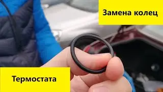 Замена колец термостата Rover 75 v6