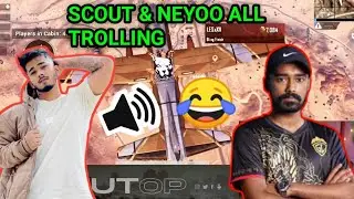 Scout & Neyoo Trolling in all Mic 😅| Use Headphone 🎧 #scout #neyoo