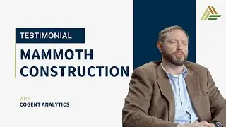 How Mammoth Construction Scaled Profitably with Cogent | Client Success Stories