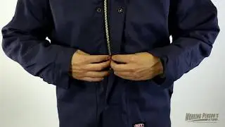 Key Men's Fire-Resistant 387 40 Insulated Duck Hooded Jacket
