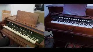 Comparison between two small reed organs (Estey and Bell)