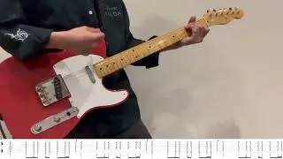 【TAB】疾走/きのこ帝国　バッキングguitar cover