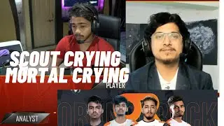 SCOUT CRYING 😭😭OR 2 AT PMWL|  MORTAL WEEPING #INDIAOP❤ #ORMADEUSPROUD🍊❤
