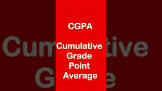 CGPA full form