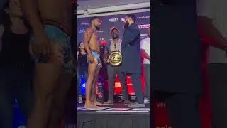ARES 7 La Pesee : Abdoul Abdouraguimov vs Karl Amoussou