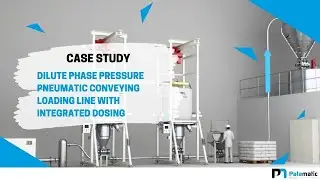 Dilute phase pressure pneumatic conveying loading line with integrated dosing | Palamatic Process