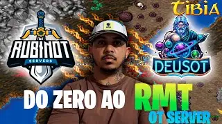 RMT Entre Servidores Qual Melhor, Qual da Mais Dinheiro $$ Rubinot ou DeusOt #tibia #tibiaot