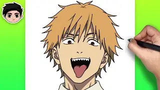 How to Draw Denji from Chainsaw Man | Easy Step-by-Step