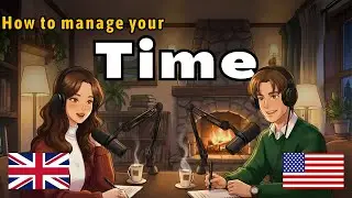How To Manage Your Time | Talking About Time | English Conversation Practice Podcast