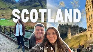 Scotland New Years Eve Vlog | Edinburgh, Glasgow and the Highlands 🗻🌲 Road Trip