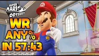 [Former WR] Super Mario Odyssey Any% Speedrun in 57:43.550