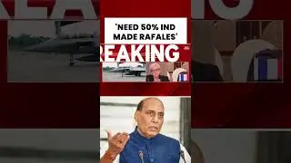 Rajnath Singh Pushes 50% Rafale Manufacturing in India After Modi&ndash;Macron Defence Talks |#indiafrance