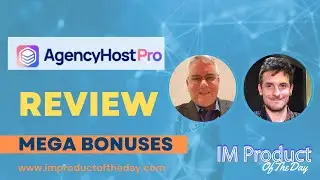 AgencyHostPro Review + Award-Winning Bonuses To Make It Work FASTER (Worth $997)!