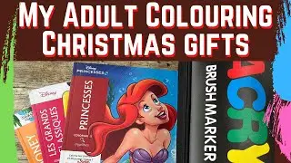 What Adult Colouring gifts did I get for Christmas?