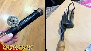 What Is This MYSTERIOUS Thing Found Outside My Apartment And This Mystery Tool At An Antique Shop?