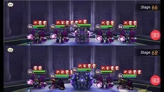 Summoners War TOA HARD 66F Jultan+4x Kumae and 68F Maggi+4x Kumae  Farmable Team (Read Description)