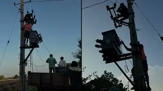 TWO  NEW TRANSFORMER | INSTALLED | PRR | FARMLAND |#transformers