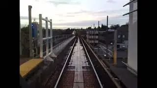#skytrain ride #Waterfront station to #Royal Oak Station #vancouver  (December 4, 2009)