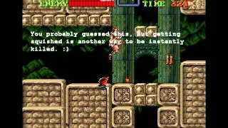 Akumajou Dracula (Super Castlevania IV) Block 4-1 - 4-4
