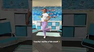 Teacher OOTD Magic #teacherstyle #kindergartenchic