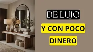 ✨TU SALA de LUJO con POCO DINERO y MUCHO ESTILO 🔥#viral #viralvideo #homedecor #decoration #home 