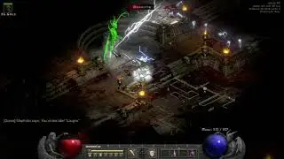 Looting Berserker's Hauberk Splint Mail from Mephisto - Diablo II Resurrected - D2R - Diablo 2