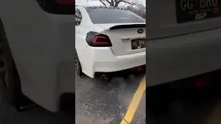 Subaru WRX with Grimmspeed J-Pipe and Tomei exhaust