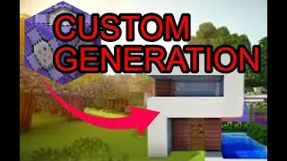 How to generate CUSTOM STRUCTURES with commands!