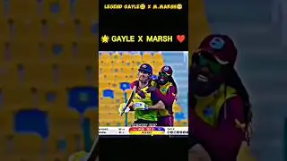 🥺 Chris Gayle X M.Marsh 🥹 | True Sportsmanship &hearts;️| #youtubeshorts #cricket #lifewithkamil #viral