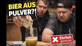 👉 Bier aus Pulver?! 🤯 BeerdroB im Test &ndash; ehrlich & gnadenlos 🍺 #bier #testoleros #beerdrob