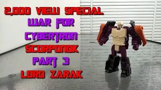 War For Cybertron Earthrise Scorponok W/Upgrades Part 3