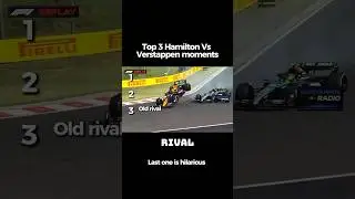 Top 3 Hamilton Vs Verstappen moments #f1 #formula1 #verstappen #hamilton #mercedes #redbull #fypシ