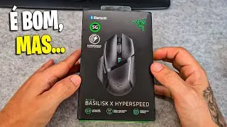 VOCÊ PODE SE ARREPENDER DE COMPRAR ESSE MOUSE - Razer Basilisk X Hyperspeed