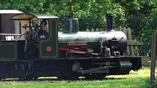 Cleethorpes Coast Light railway ( CCLR - Königswinter ) train around Cleethorpes, May 2024 🇬🇧🚂