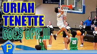 Prescott's Uriah Tenette Leads Offensive Assault against top ranked St. Mary's High 🏀WILD HIGHLIGHTS