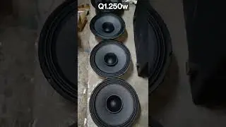Q ONE 12inches🔉🔉 250watts speaker full range||q1 series 🔊🔊#shorts
