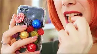 10 Erstaunliche DIY Essbare Winter Handyh&uuml;llen / Essbare Streiche!