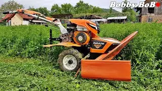 La cosit lucerna cu RURIS 7800 CRT - Mower at alfalfa/lucerne