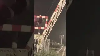 UK conington haunted level crossing #railway