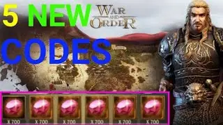 NEWEST WAR AND ORDER REDEEM CODES 2023_WAR AND ORDER GIFT CODES 2023 _CODES FOR WAR AND ORDER