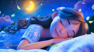 ✨ Deep Sleep & Emotional Ease｜Slow Moonlight Piano Drifting into Peaceful Dreams