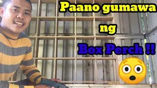 Paano gumawa ng box perch