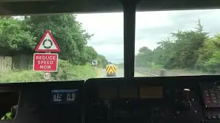 Heavy Equipment Transporter (HET) - British Army 🇬🇧 - Inside Cab View / Challenger 2 Transportation