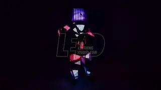 Juggernaut LED suit | Wireless Art-Net DMX control | 10 000 LEDs